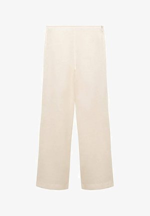 Mango Trousers - mottled beige