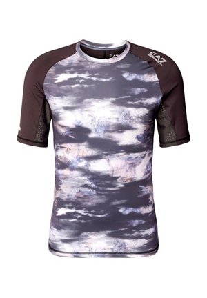 EA7 Emporio Armani Triko s potiskem - schwarz