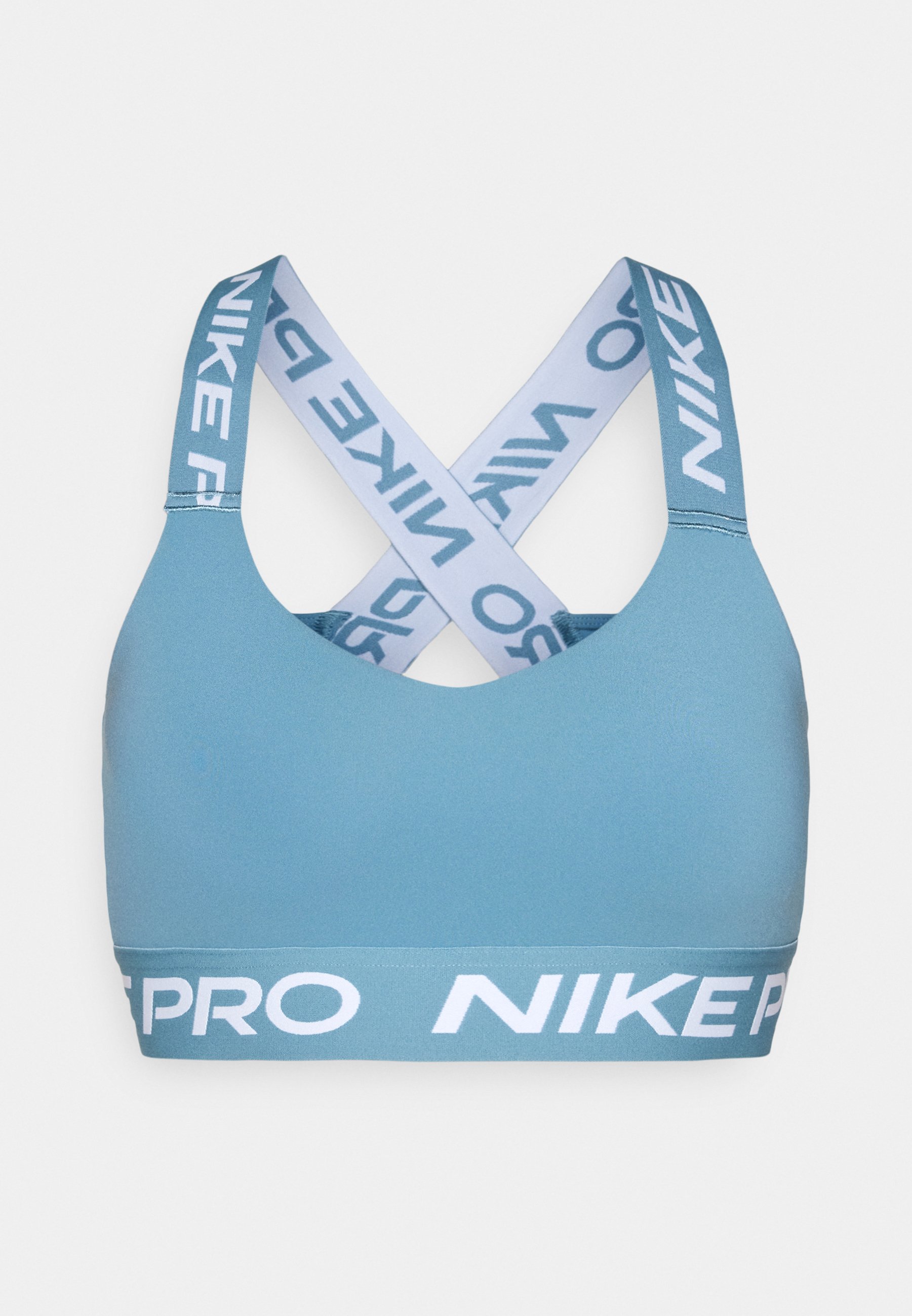 nike sports bra light blue