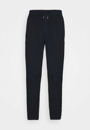 DRAWCORD TROUSERS - Trousers - deep navy