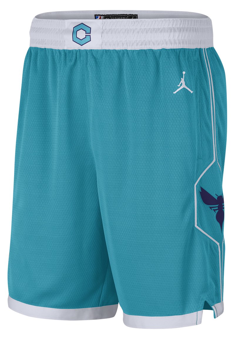 Nike Performance NBA CHARLOTTE HORNETS NBA FANWEAR SWGMN - Športne kratke hlače - rapid teal/white