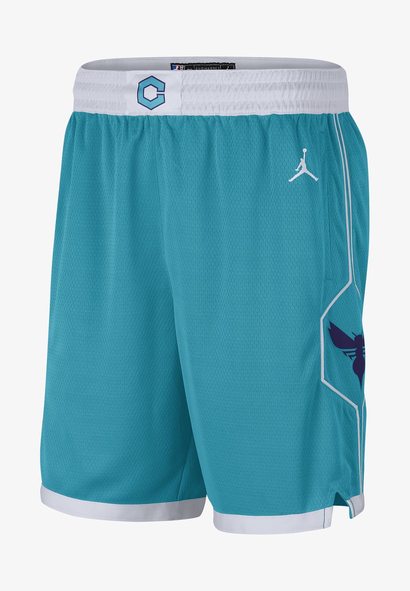 Nike Performance NBA CHARLOTTE HORNETS NBA FANWEAR SWGMN - Športne kratke hlače - rapid teal/white