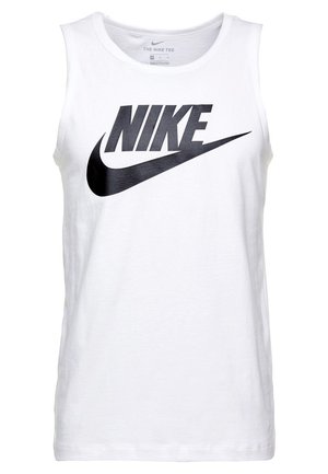 Nike Sportswear TANK ICON FUTURA - Top - white/black