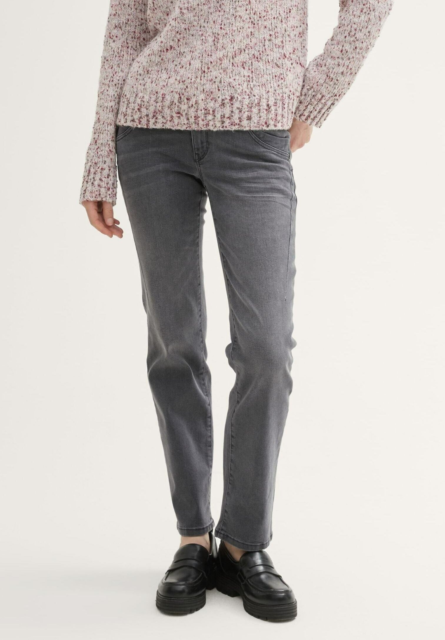 TOMMY TAILOR Alexa Straight Jeans Für Damen – Nachhaltige Denim-Hose In Dark Stone Wash