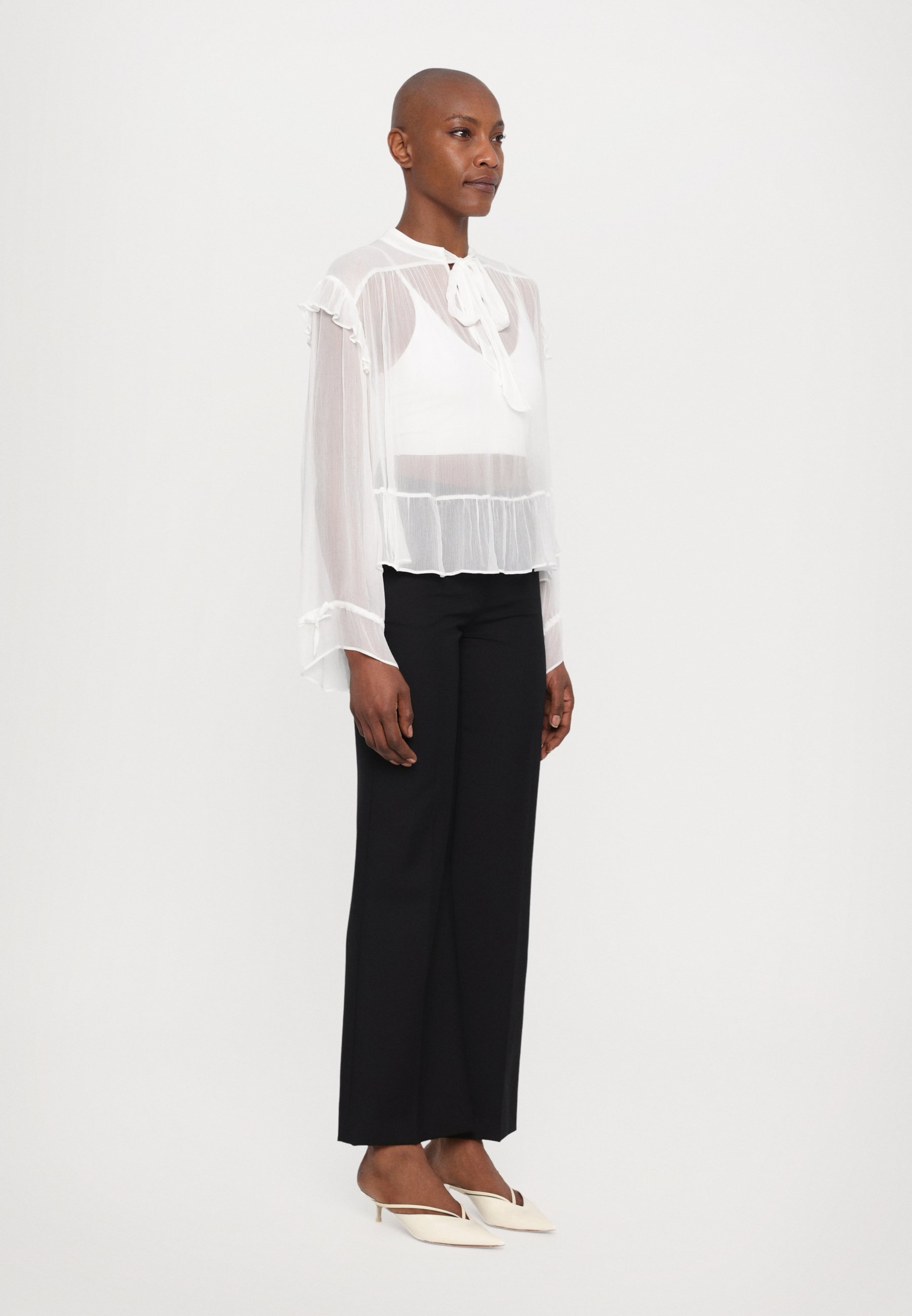 DESIGNERS REMIX IOLA BLOUSE - Bluse - cream/offwhite