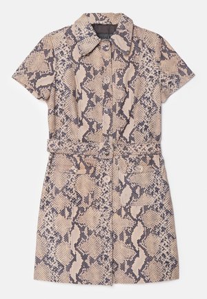 DRESS - Shirt dress - beige