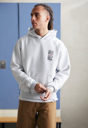 JUVENTUS FINO ALLA FINE HOOD - Club wear - grey melange