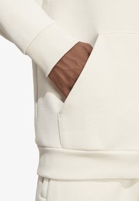 adidas Originals ESSENTIAL HOODY UNISEX - Majica s kapuljačom -  white