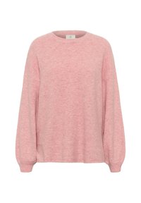 ROUND NECK - Trui - dusty rose melange