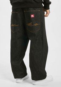 ecko unltd. BAGGYS 2Y FAT BRO - Traperice opuštenog kroja - black
