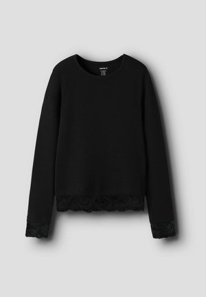 Name it, NKFROSIMA LS SLIM TOP - T-shirt à manches longues - black