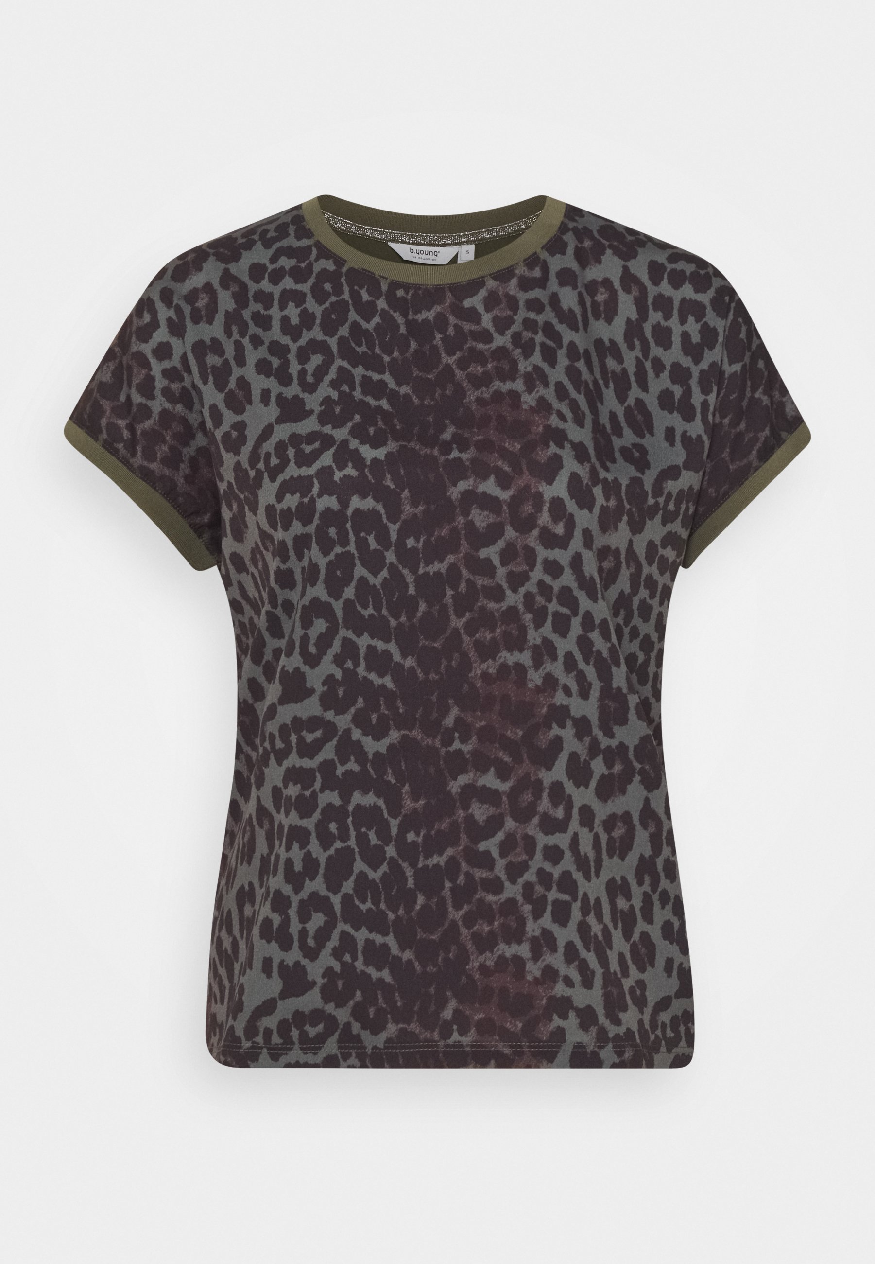 b.young PANYA LEO Bluser olive night Zalando.no b.young BYRILLO - T-shirts med print - olive night