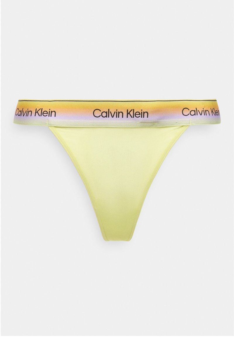 Calvin Klein Underwear STRING THONG PRIDE - String - bright emerald ...