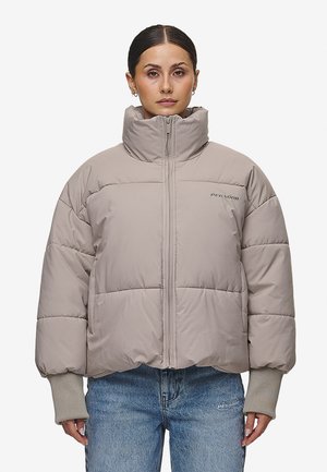 Pegador JARA OVERSIZED BOXY PUFFER JACKET - Winterjacke - beige