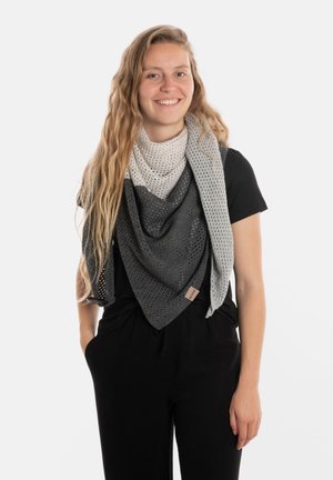 Knit Factory Écharpe - solid grey
