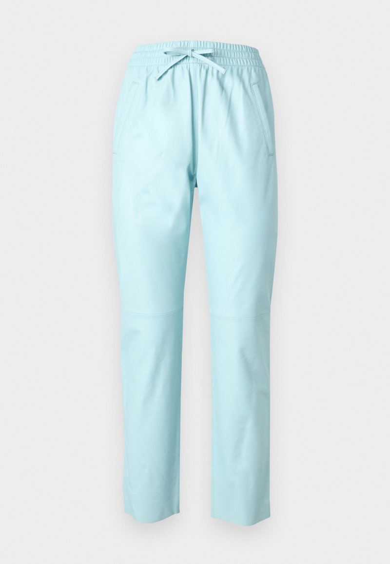 Oakwood Leren broek blauw