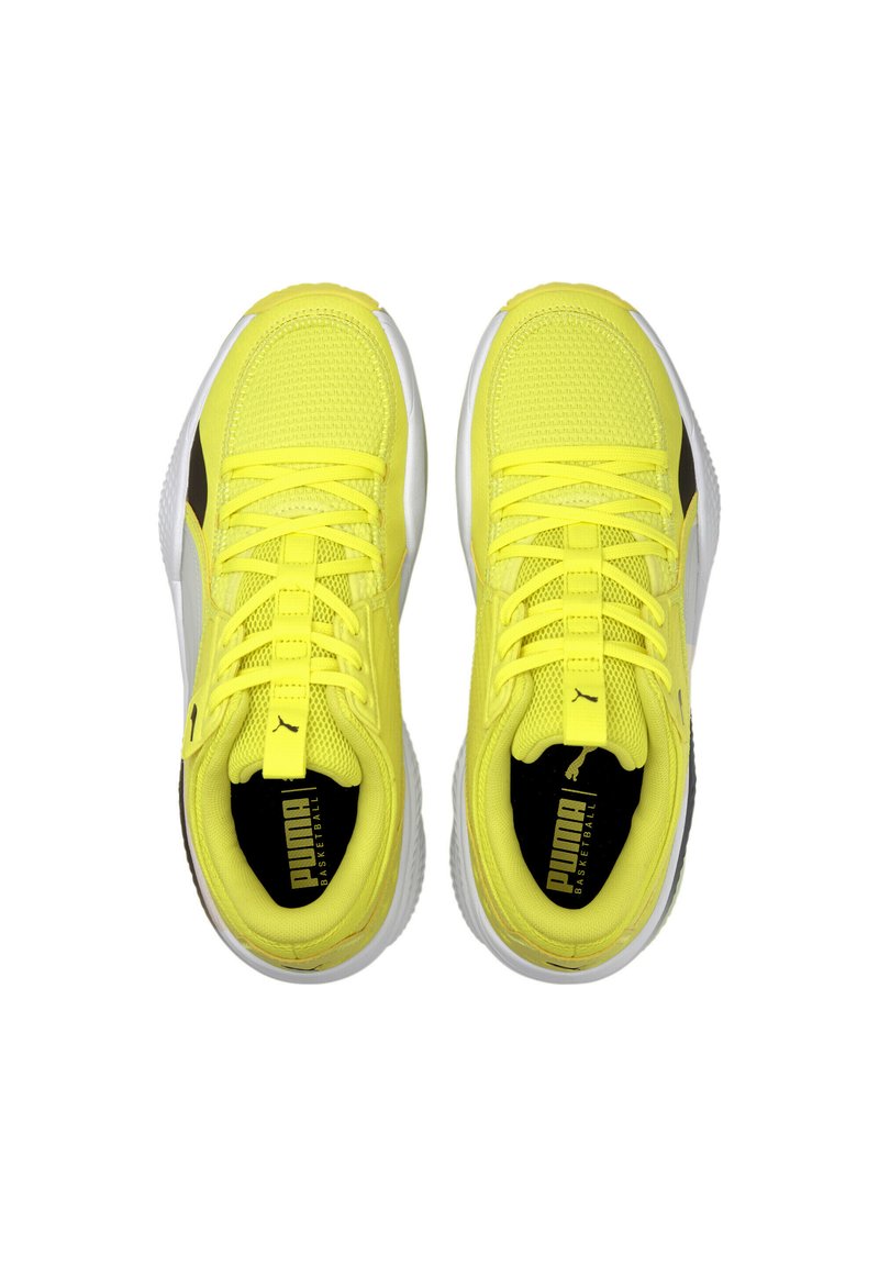 Damen Laufschuhe | Puma COURT RIDER I Basketballschuh yellow glow / white/gelb - WO04326 Damen Laufschuhe | Puma COURT RIDER I Basketballschuh yellow glow / white/gelb - WO04326