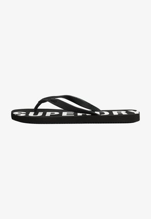 Superdry & Co, ESSENTIAL - Sandales tongs - schwarz