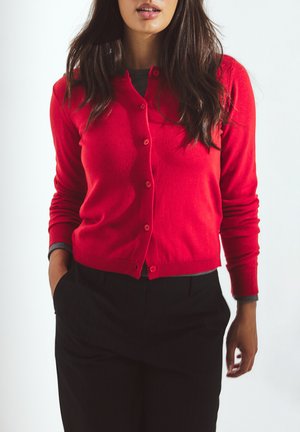 Strickjacke - red