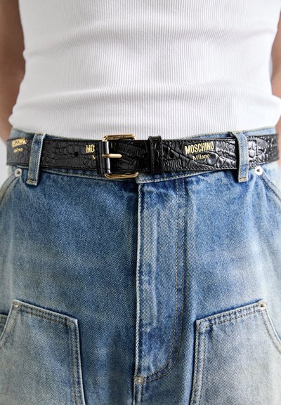 MOSCHINO BELTS - Vyö - black