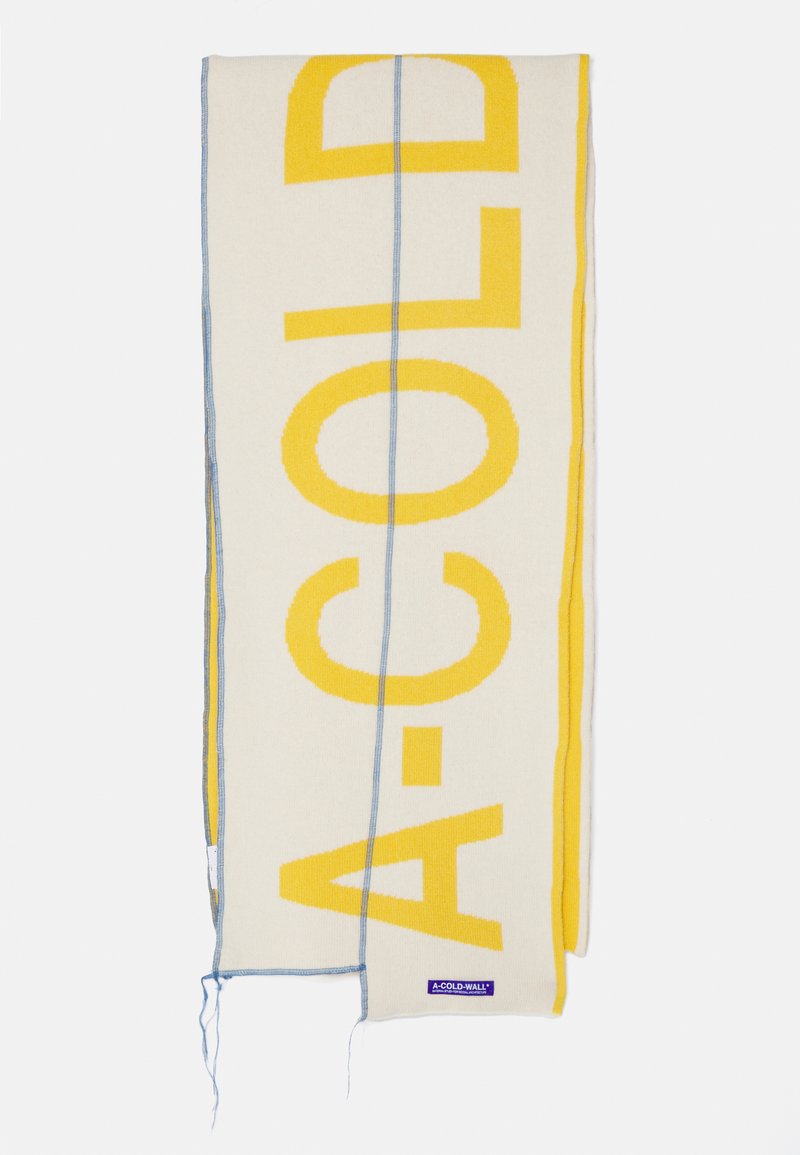 A-COLD-WALL* FRACTURE SCARF UNISEX - Sall - yellow amber