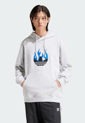 FLAMES LOGO H - Bluza z kapturem