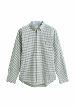 GANT, CHECKED CLASSIC POPLIN  - Overhemd - herb green