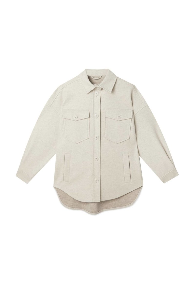 Stradivarius Lichte jas crème