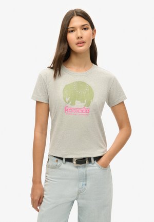 KOMODO HATHI - T-shirts print - pumice stone beige marl