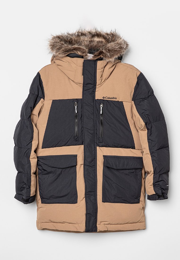 Columbia Parka lichtbruin
