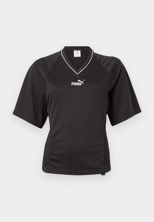 PUMA FUTURE ARCHIVE FITTED WAIST - Print T-shirt - black — photo 7