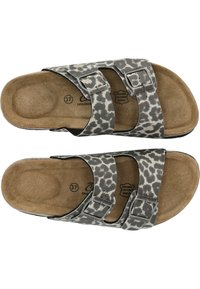 Cruz HILL - Pantolette flach - leopard