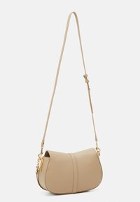 Tommy Hilfiger HERITAGE SADDLE BAG - Käekott - beige