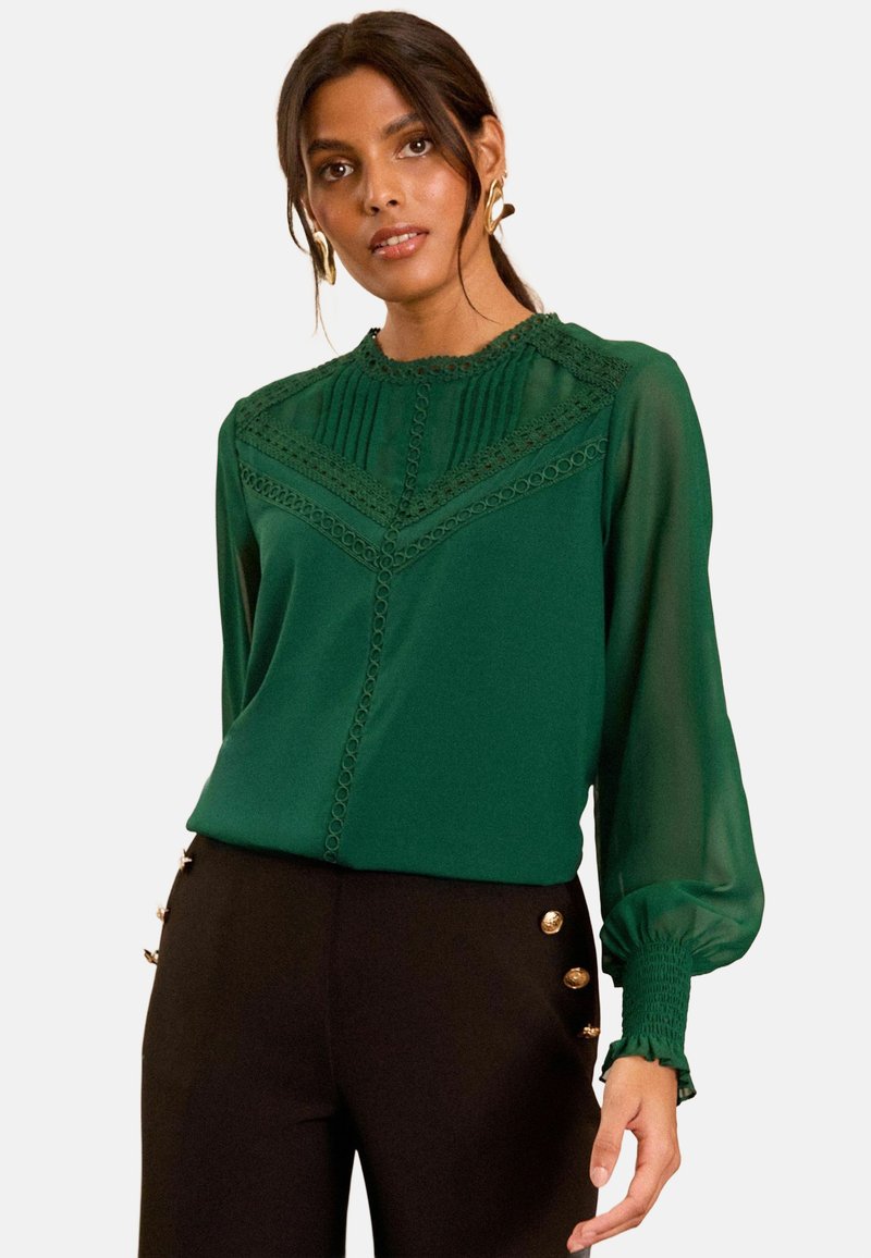 Love & Roses PETITE FIT  - Blūze - green