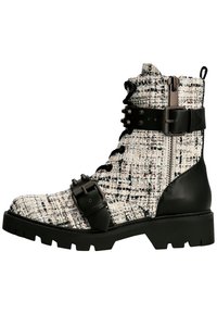 Guess Botines con cordones - grey