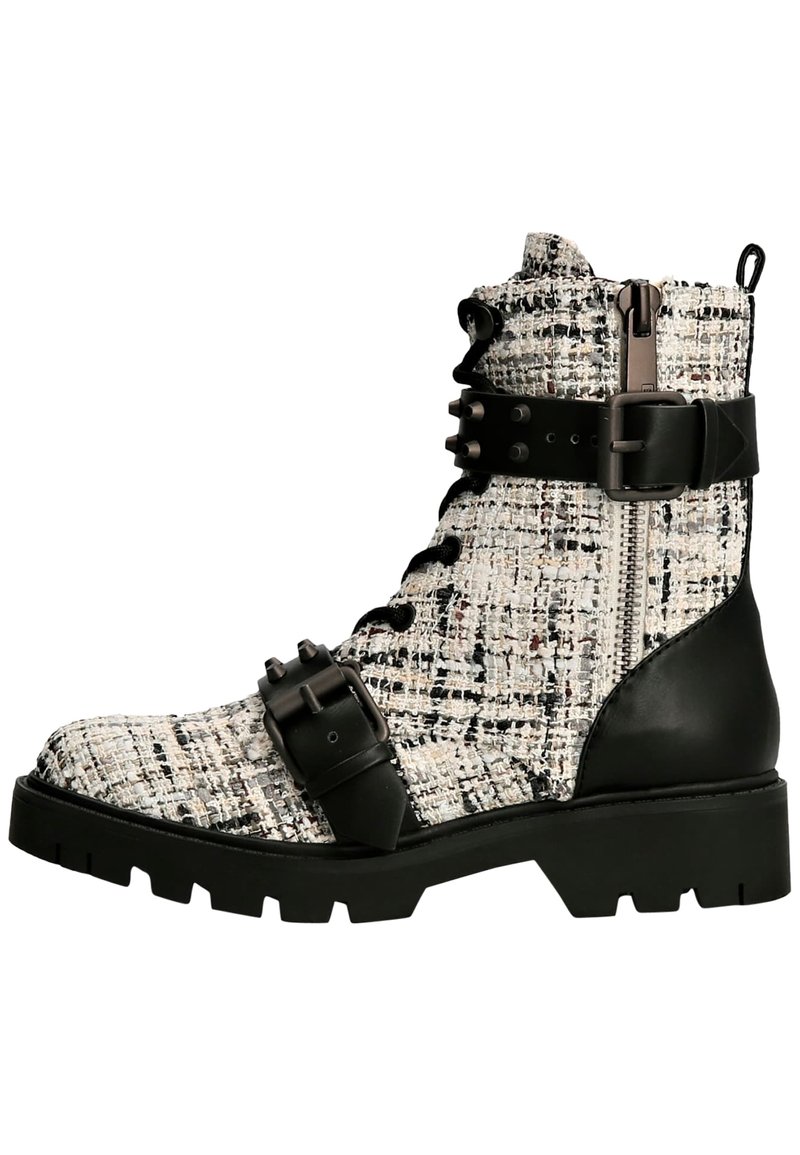 Guess Botines con cordones - grey
