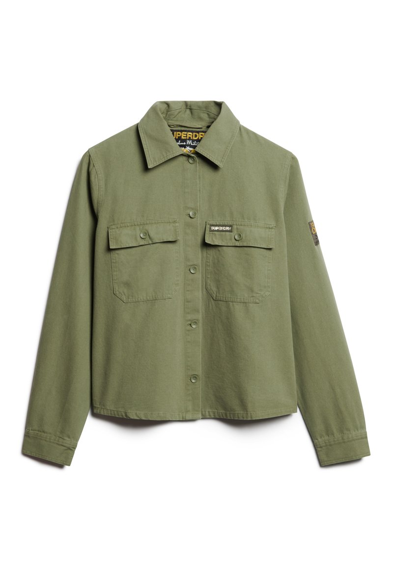 Superdry & Co Lichte jas groen Superdry & Co Lichte jas groen