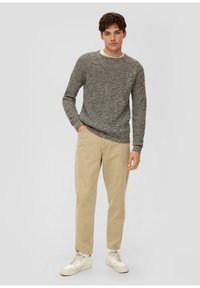 QS MIT RAGLANÄRMEL - Trui - sandfarben