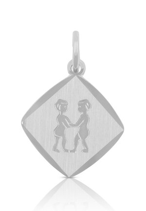 Ciondolo - weissgold-coloured