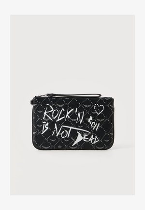 Zadig & Voltaire, POUCH MONOGRAM ARTY TAG - несесер за тоалетни принадлежности - black