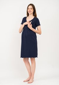 Cool Mama NURSING 2 IN 1 BASIC - Nattrøjer / negligé - dark blue