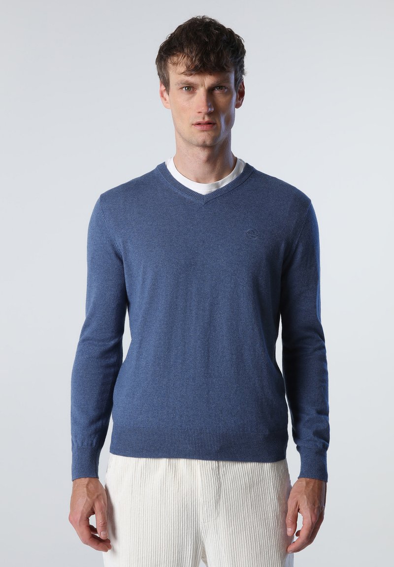 North Sails Maglione 451015 Blu scuro Regular Fit