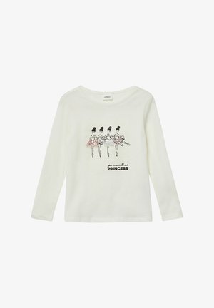 Top dugih rukava - creme