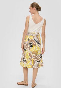 s.Oliver BLACK LABEL A-line skirt - ecru