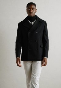Isaac Dewhirst NEW SHORT PEACOAT SIDE ENTRY - Übergangsjacke - black
