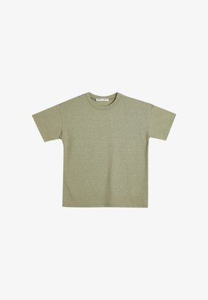 Koton SHORT SLEEVE - T-paita - green