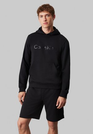 Calvin Klein Performance FRENCH - Felpa con cappuccio - black