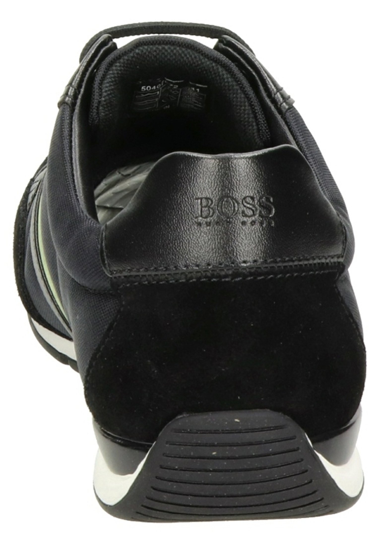 Zwarte Casual Veterschoenen Hugo Boss Saturn Low Lux - Vindjeschoen.nl
