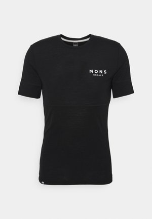 CADENCE - T-shirt basic - black