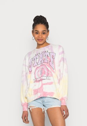 ONLY ONLTELLA O NECK  - Sweatshirt - sachet pink